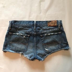 Ralph Lauren Denim Distressed Jean Shorts